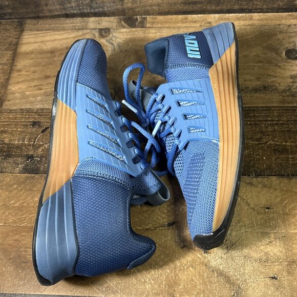 Inov-8 F-Lite G 300 Mens 8 Blue Athletic Cross Trainer Running Sneakers Shoes